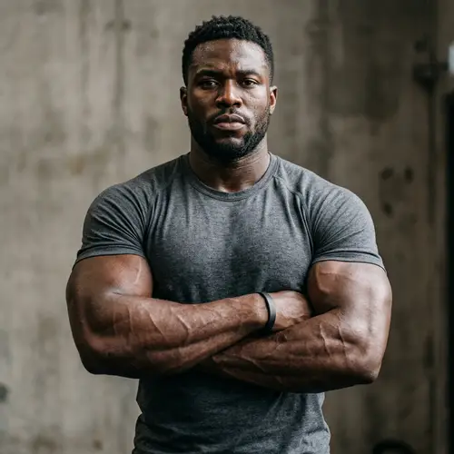 Muscular Man Showcasing Unmatched Strength