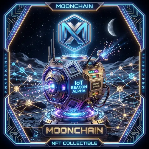 3D NFT Design for Moonchain - IoT Beacon Alpha & MXC