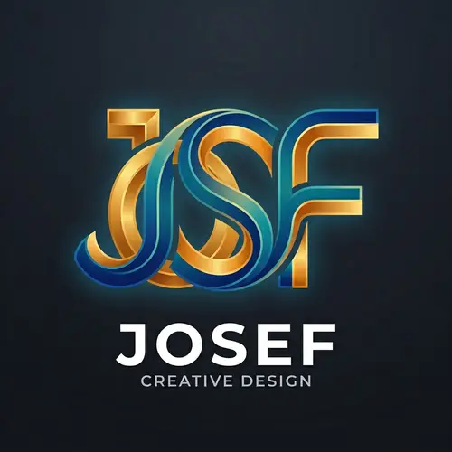 Eye-catching Logo Design | Fusion of Letters J O S E F