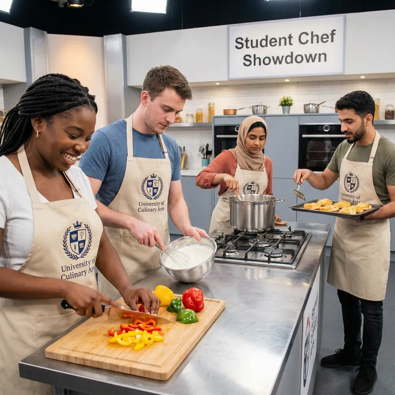 Multicultural Cooking Show: Students Showcase Culinary Skills