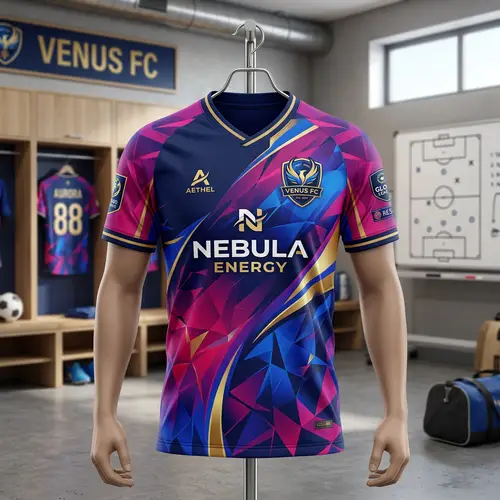 Unique Football Jerseys in Vibrant Colors