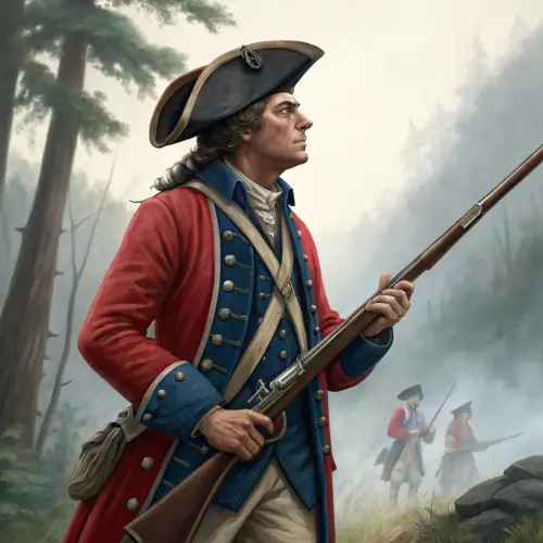 Colonial Soldier from the Revolutionary War