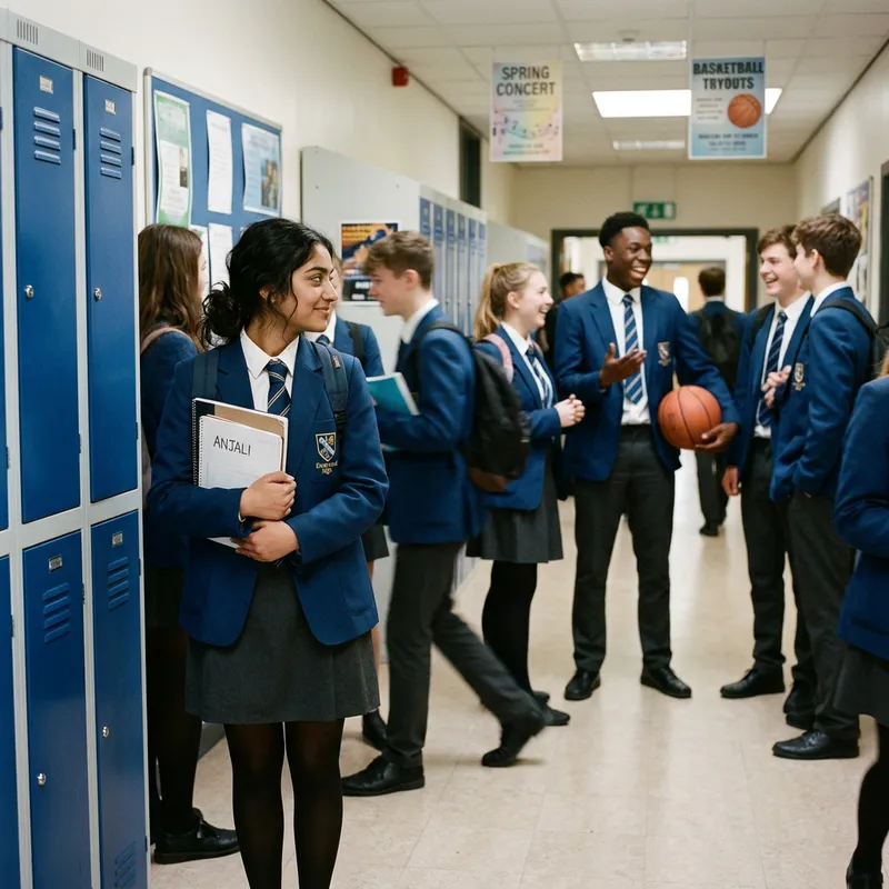 High School Unrequited Love: Female Student in One-sided Crush on Male Student High School Unrequited Love: Female Student in One-sided Crush on Male Student