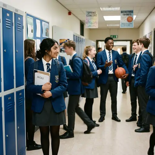 High School Unrequited Love Story: South Asian Girl Admires Black Boy