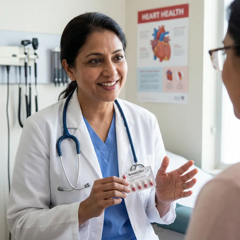 Female Doctor with Medication: Professional Care