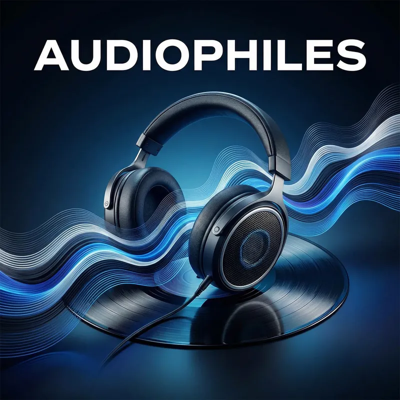 Audiophiles Podcast Cover Image | Discover High-Quality Sound Experience