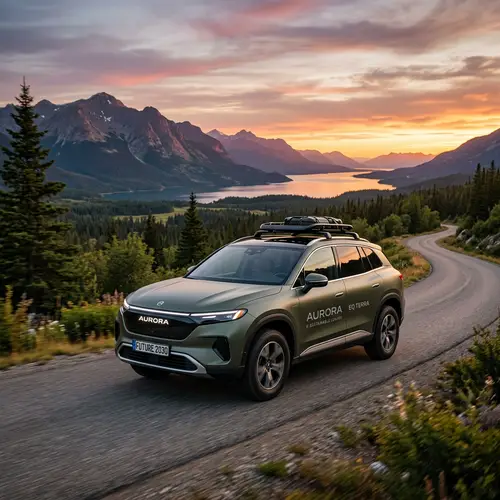 Future of Sustainable Luxury: Electric SUV Embodying Environmental Responsibility