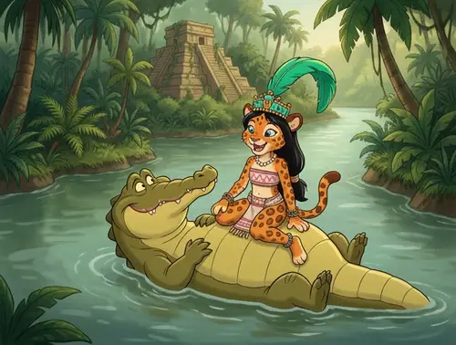 Tick Tock: The Joyful Jungle Crocodile Adventure