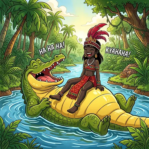 Tick Tock the Giant Crocodile - Jungle Adventure