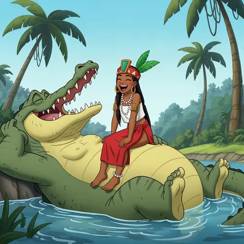 Tick Tock the Giant Crocodile - Disney Cartoon Fun