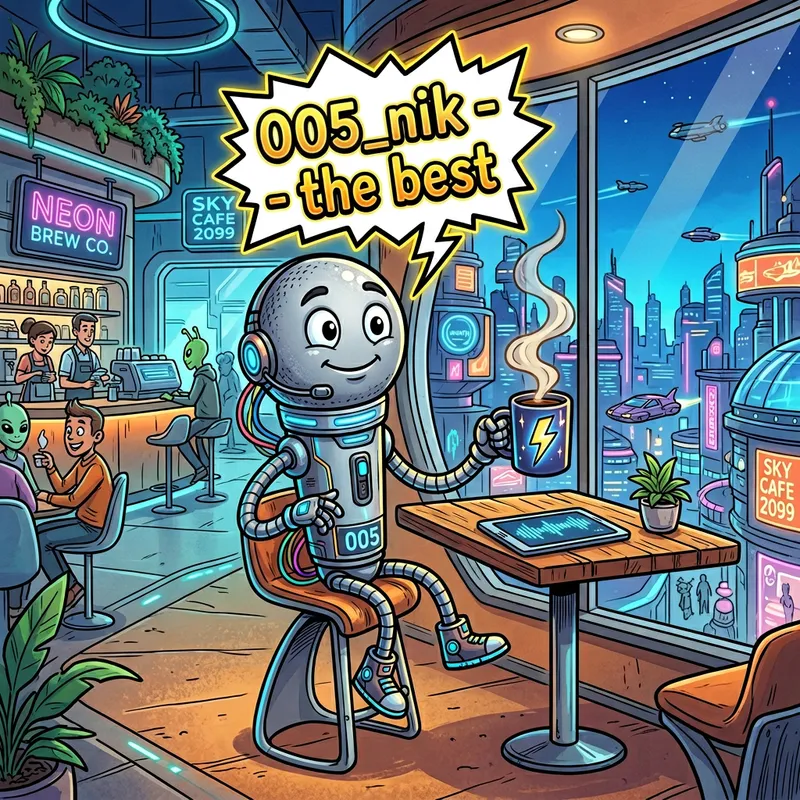 Futuristic Cartoon Microphone with Lightning Bolt Coffee Mug - 005_nik