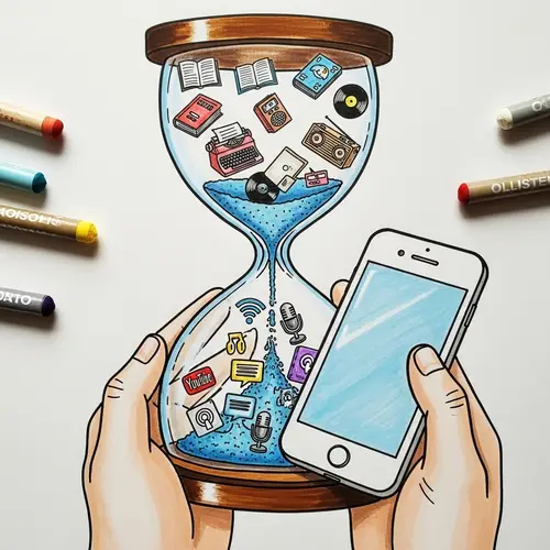Transforming Media: From Old to New in an Hourglass