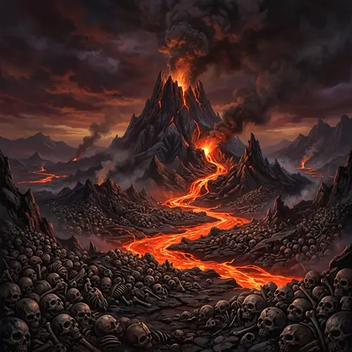 Epic Volcano Hellscape: A Twilight Nightmare