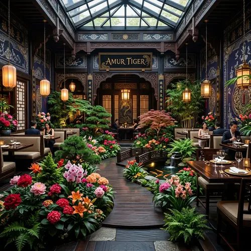 Amur Tiger Restaurant: Elegant Eastern Ambiance