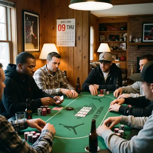 Air Jordan Poker Game - 09 April 2009