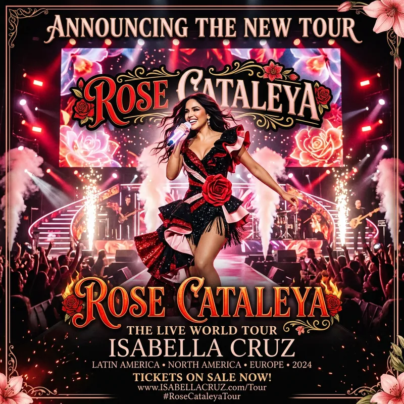 Karol G Announces Rose Cataleya Tour in Red, Nude, Black