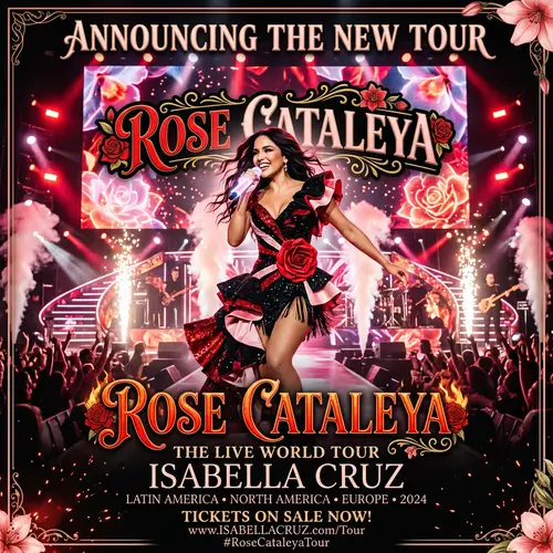 Rose Cataleya Tour by Popular Female Latin Music Artist