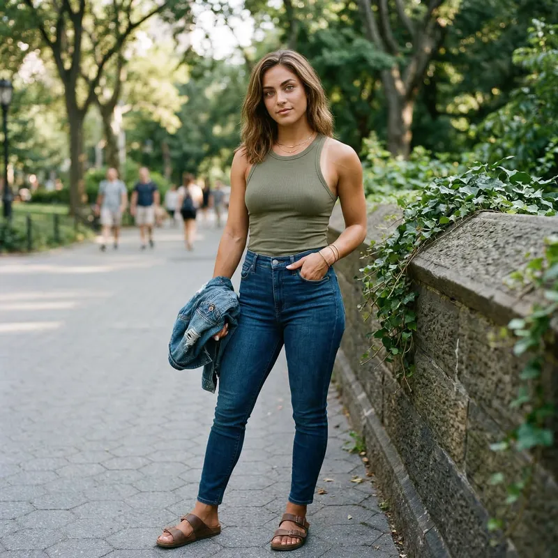 Stunning 24-Year-Old Tan Girl with Hazel Eyes