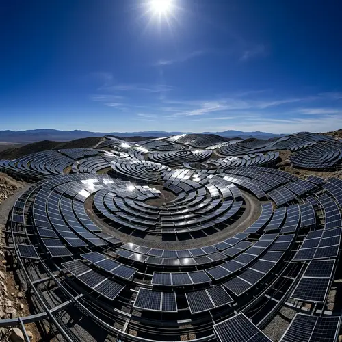 Abstract Solar Panel Design | Artistic Solar Installation