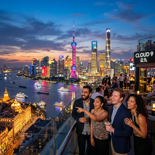 Shanghai Twilight Cityscape | Must-Visit Tourist Destination
