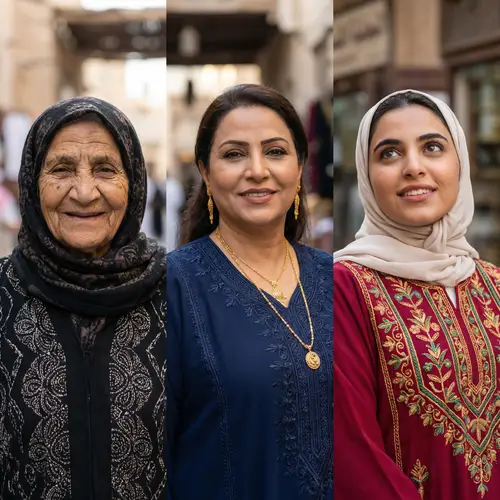 Timeless Beauty of Saudi Women: Full-Frame Portraits