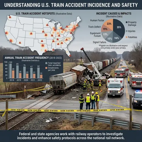 Train Accidents in the United States: Statistics and Impact Visualized