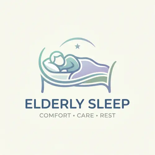 Bed Logo Design for Elderly | Calm & Soothing Colors