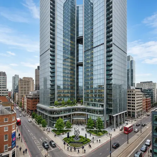 Contemporary Business Center - Modern Architecture Workspace