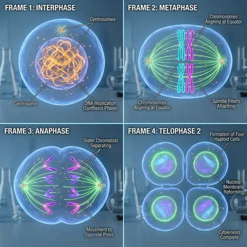 Mayosis Process Explained: From Interphase to Telophase 2