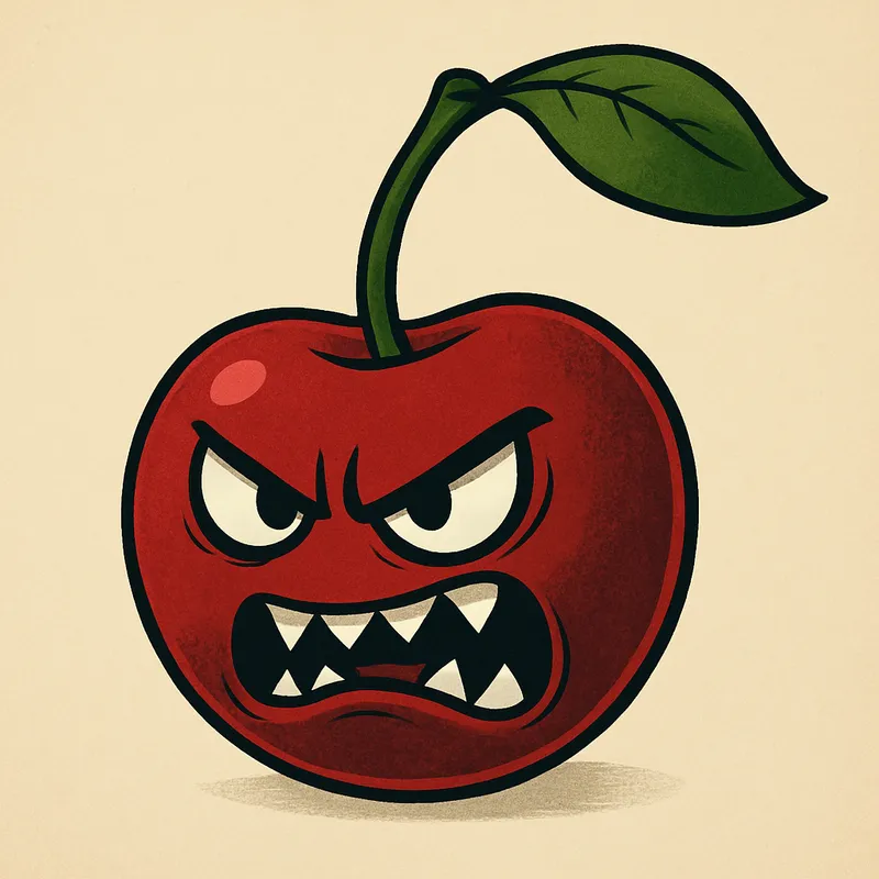 Evil-Faced Cherry: A Sinister Delight Evil-Faced Cherry: A Sinister Delight