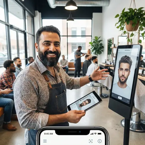 Contemporary Barber Shop: Middle-Eastern Male Grooming Techniques