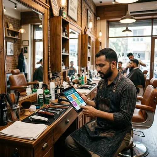 Professional South Asian Barber Shop with Online Booking
