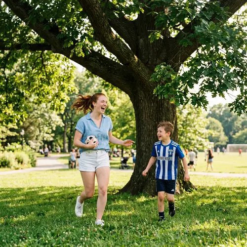 Fun Moments: Hot Girl with Brother in the Park