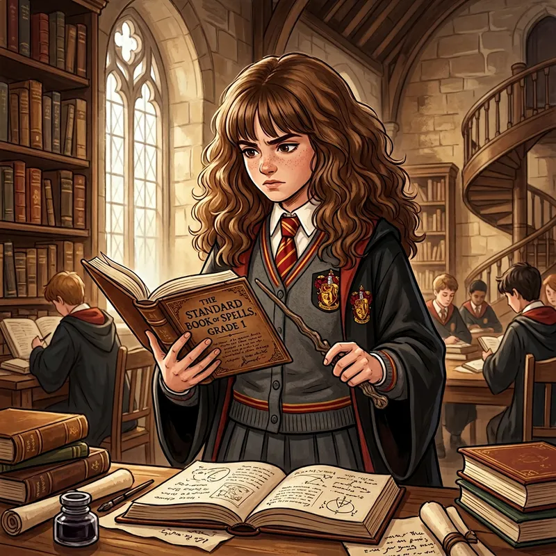 Hermione Granger Wizard in Gryffindor Uniform Hermione Granger Wizard in Gryffindor Uniform