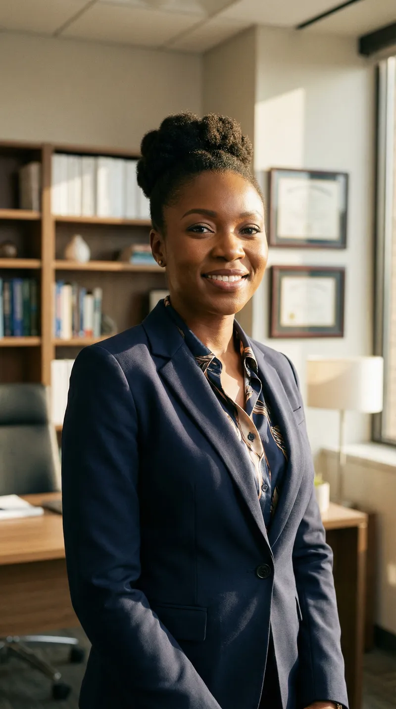 Professional Headshot of Elizabeth - Healthcare Administrator