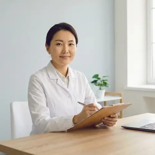 Experienced Asian Female Doctor with Warm Smile | Professional Care