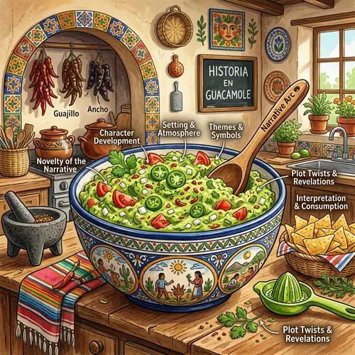 Artistic Guacamole: Symbolizing Intricate Story Elements