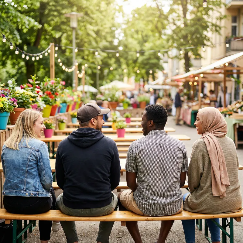 Group Laughing Happily | Joyful Moment Captured