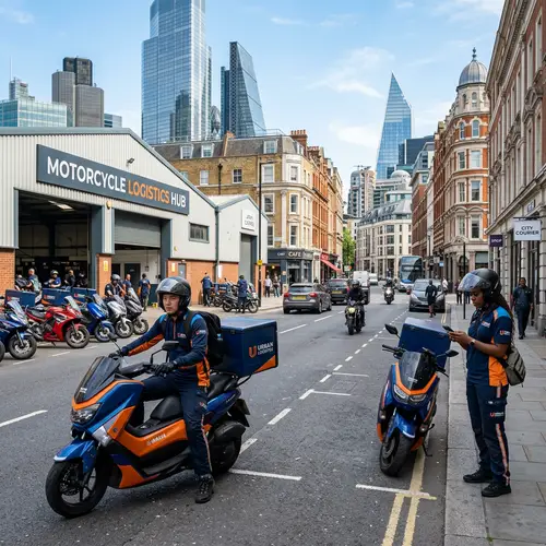 Urban Motorcycle Delivery Services | City Logistics Solutions