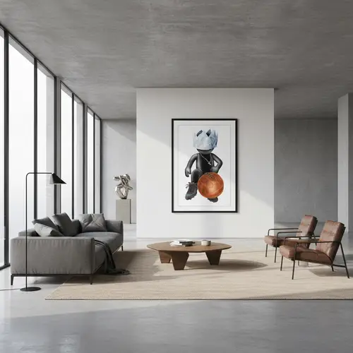 Exclusive Living Room Art Display Ideas