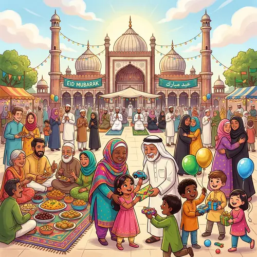 Celebration of Eid-ul-Fitr: Multicultural Joy