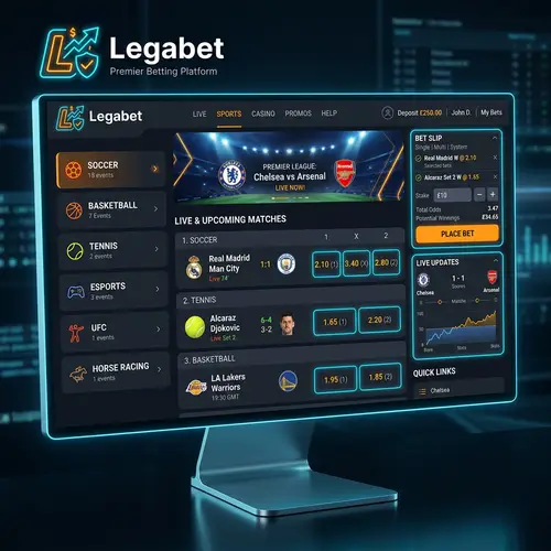 Legabet | Online Betting Platform with Sports Categories & Live Odds