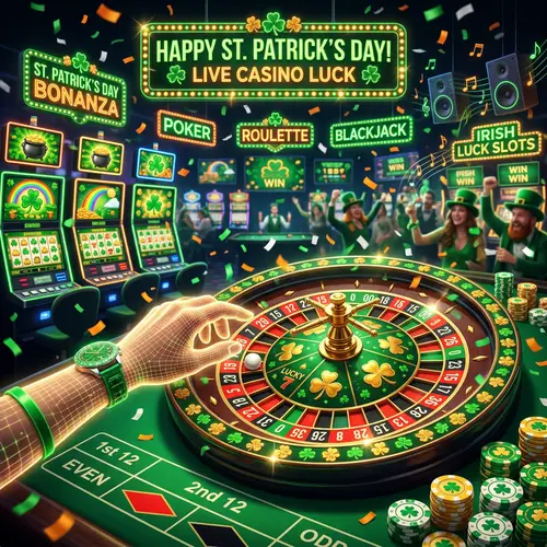 Celebrate St. Patrick's Day at Our Virtual Casino