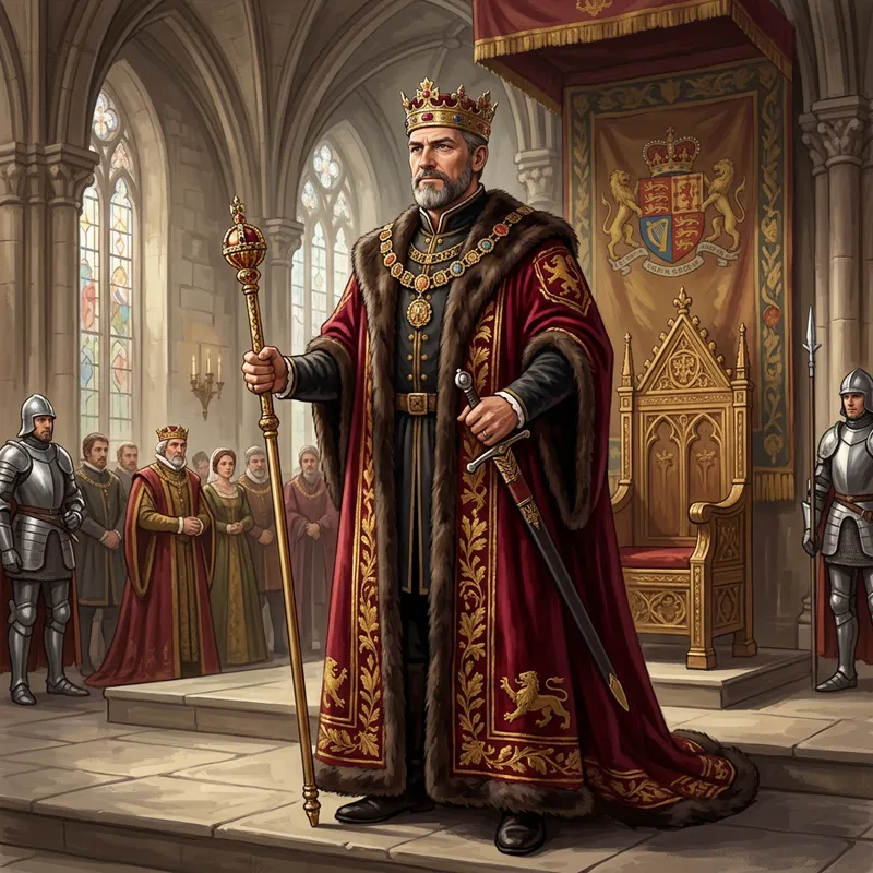 Al Sidi Ali Bin Sameh Kingdom's Monarch in Regal Attire Al Sidi Ali Bin Sameh Kingdom's Monarch in Regal Attire