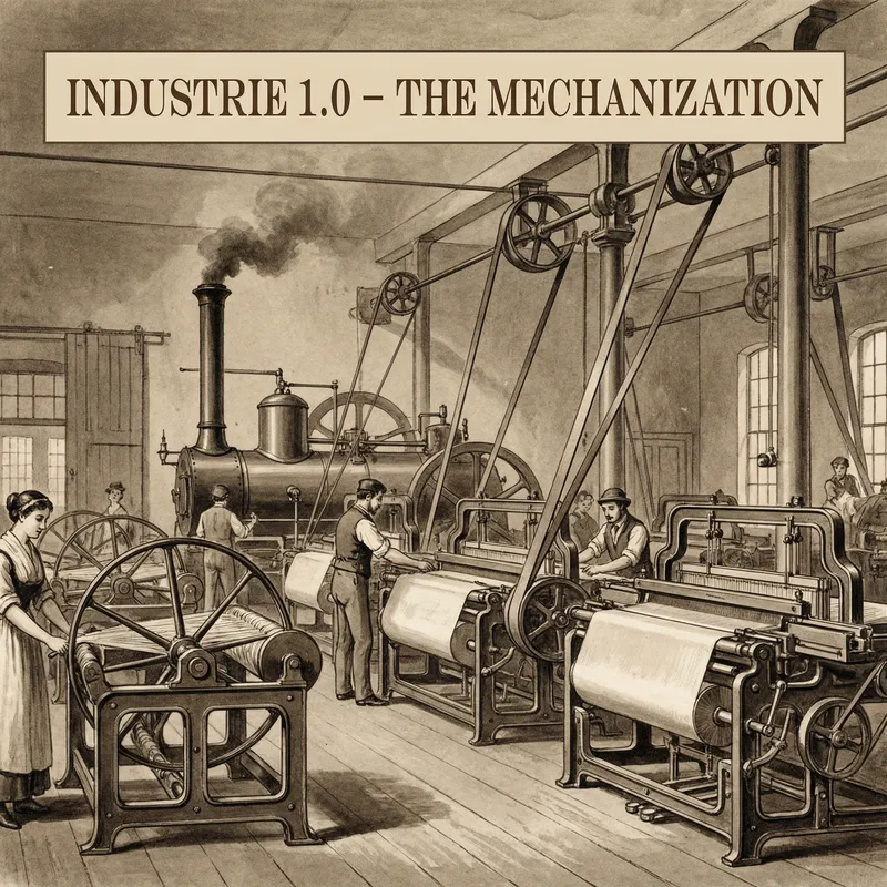 Industrie 1.0: The Mechanization Era