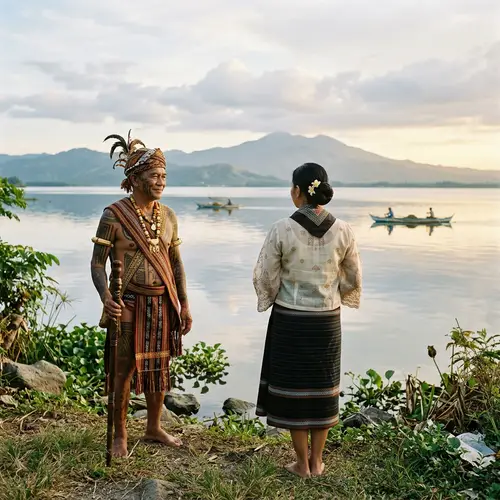 Tribal Leader Lapulapu Visits Laguna Lake: Unity at Serene Waters