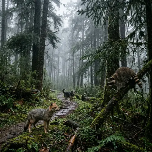 Oyamel Fir Tree Forest - Rainy Climate with Diverse Wildlife