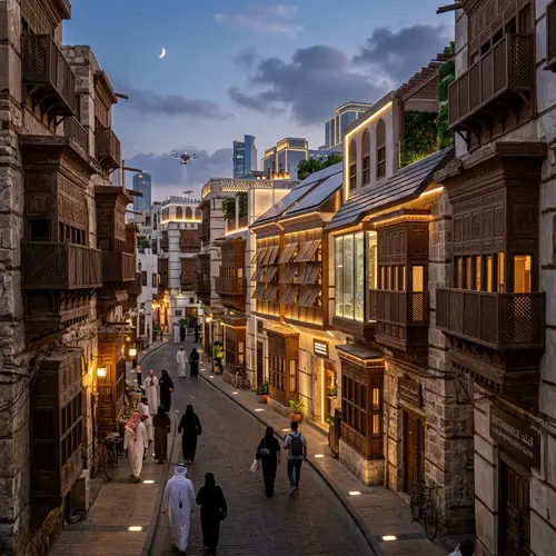 Jeddah Historic City: Traditional to Futuristic Transformation