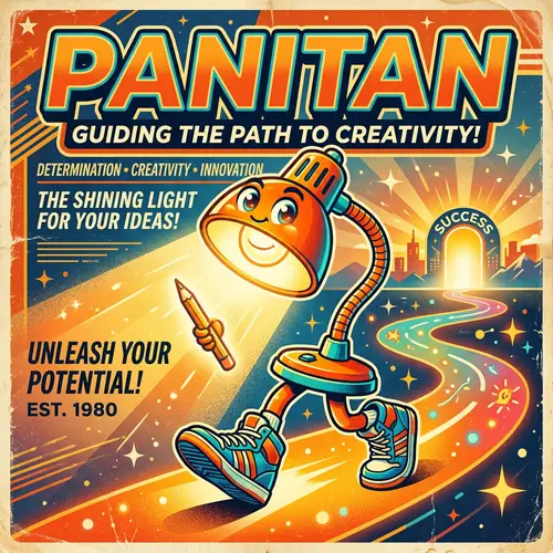 Meet PANITAN: Your Creative 80s Mascot Lamp