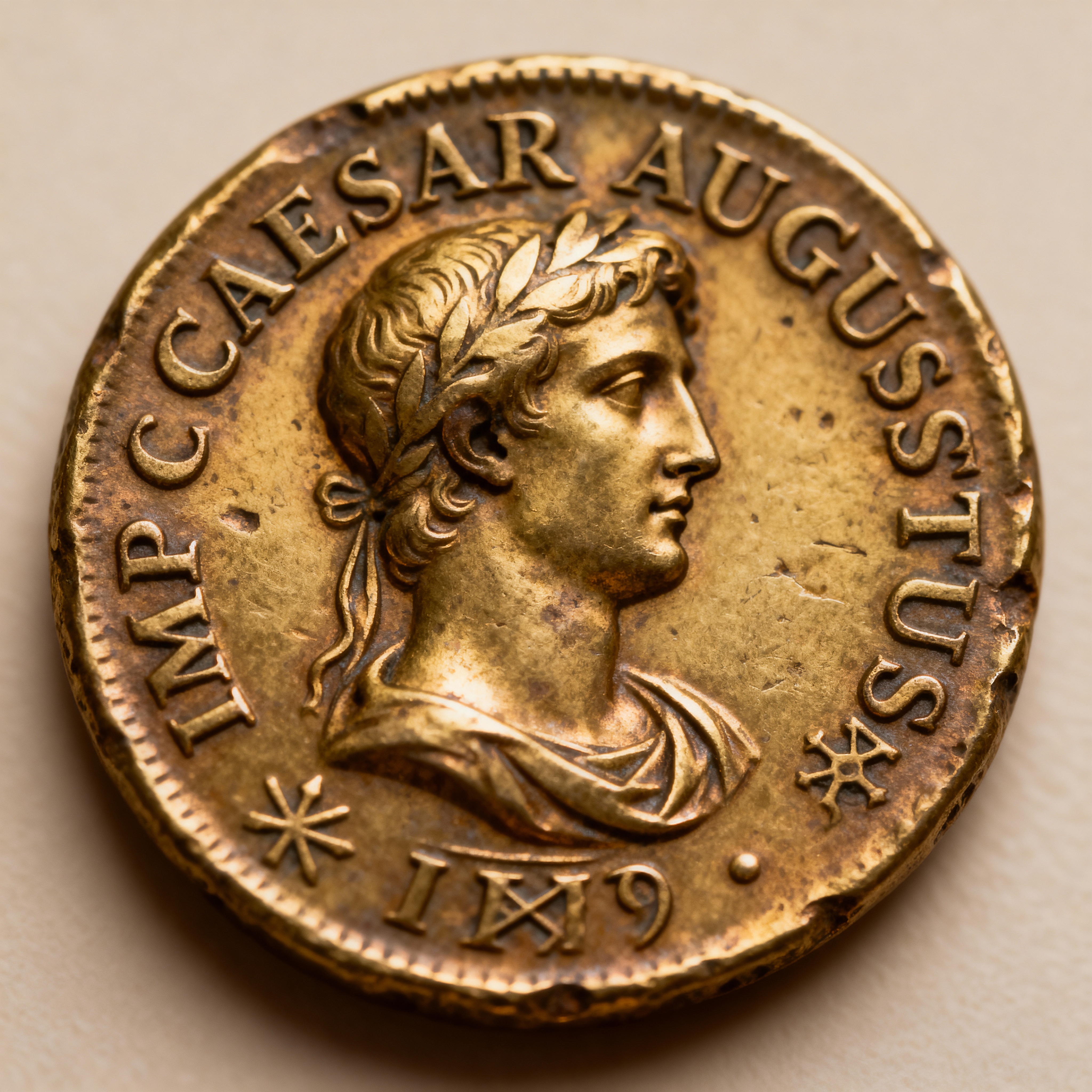 Intricately Detailed Roman Coin Featuring Goddess Fortuna - Rare Bronze  Relic | AI Art Generator | Easy-Peasy.AI